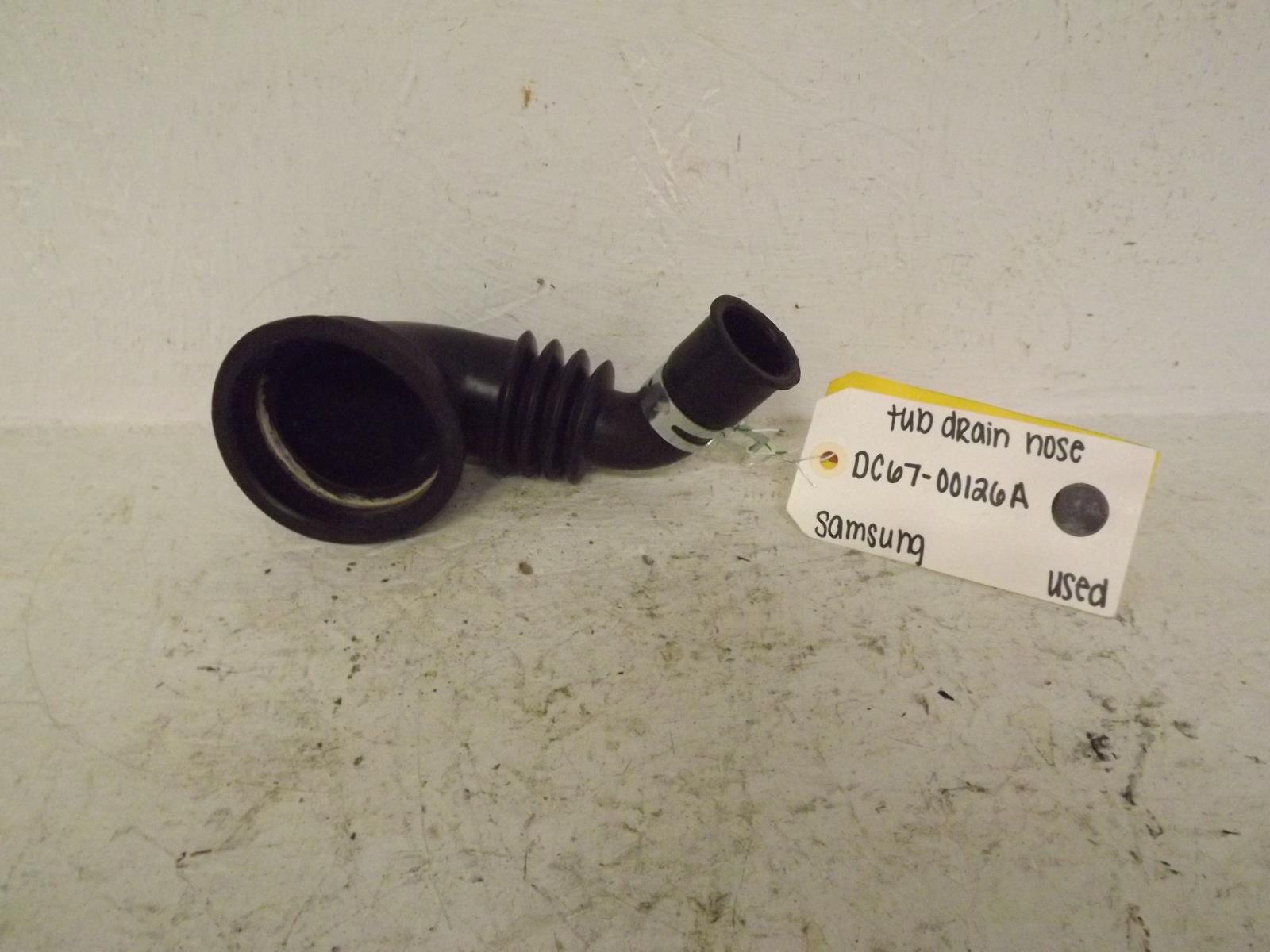 Samsung Washer DC67-00126A Tub Drain Hose Used Samsung Washer DC67-00126A Tub Drain Hose Used